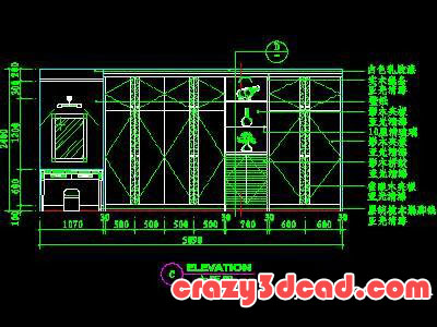 Bedroom design CAD drawings and details 38
